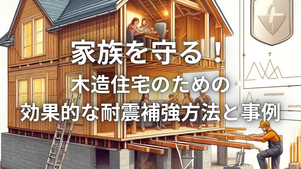 家族を守る！木造住宅のための効果的な耐震補強方法と事例