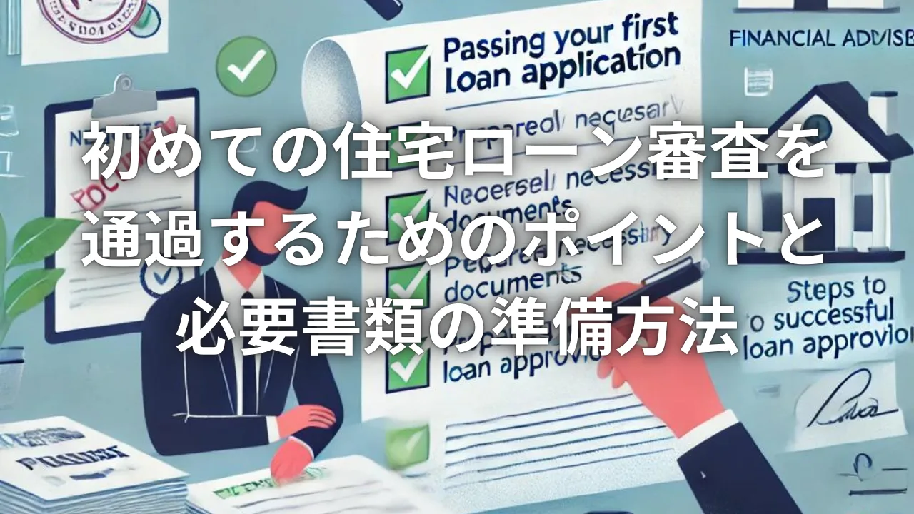 初めての住宅ローン審査を通過するためのポイントと必要書類の準備方法