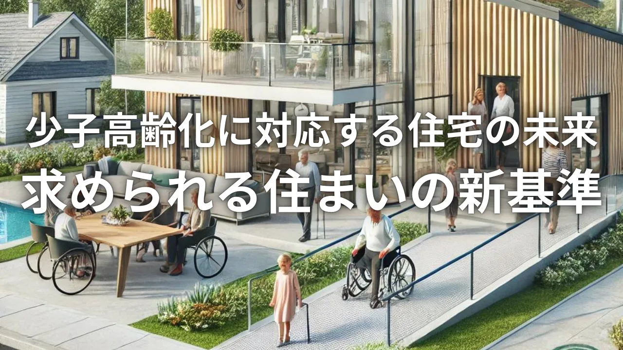 少子高齢化に対応する住宅の未来：求められる住まいの新基準