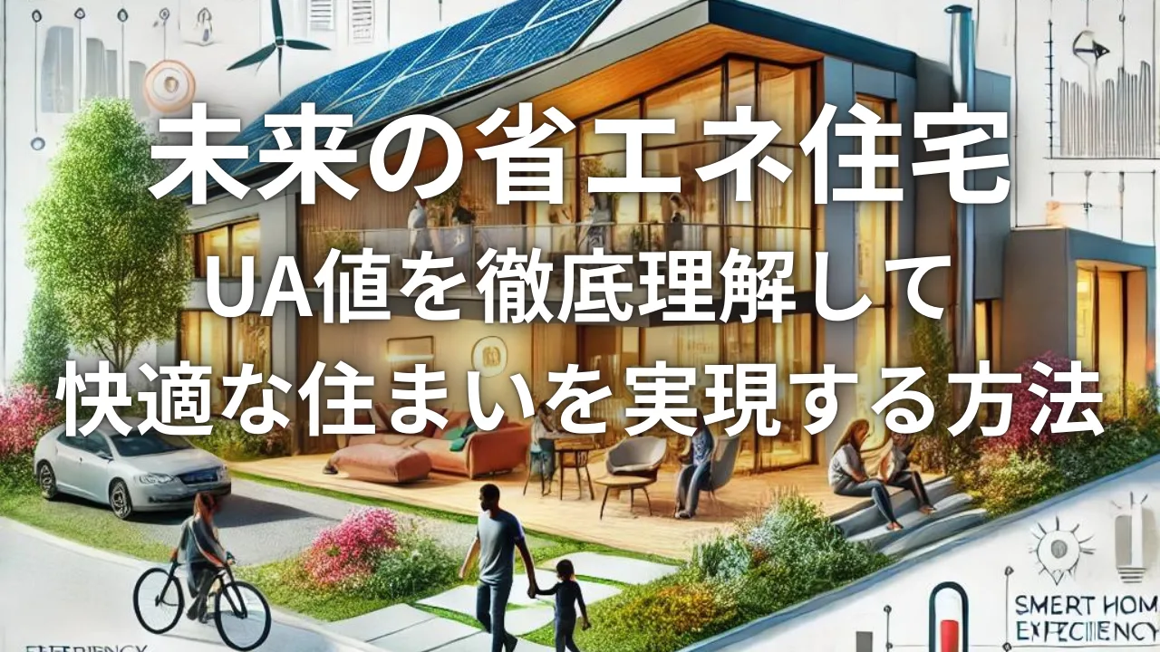 未来の省エネ住宅：UA値を徹底理解して快適な住まいを実現する方法