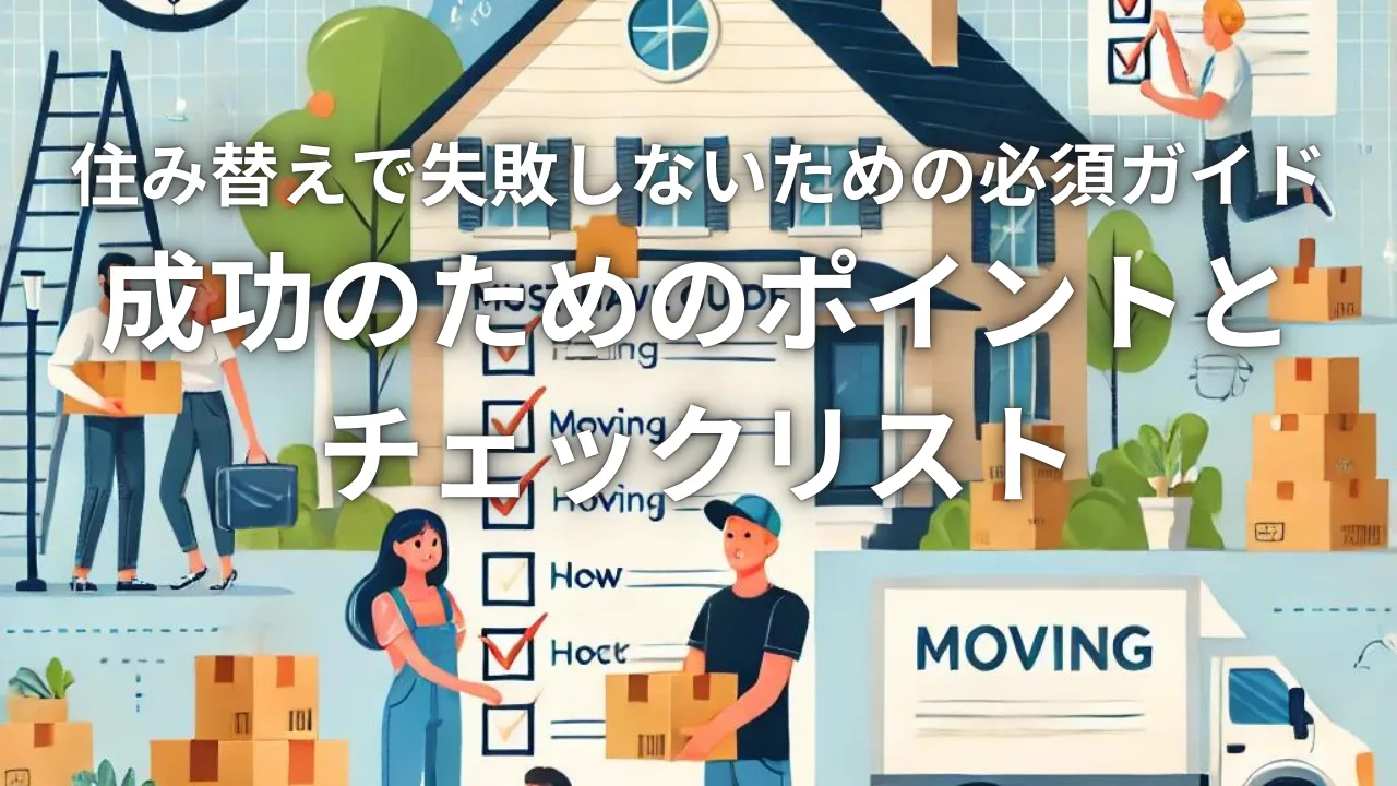 住み替えで失敗しないための必須ガイド：成功のためのポイントとチェックリスト