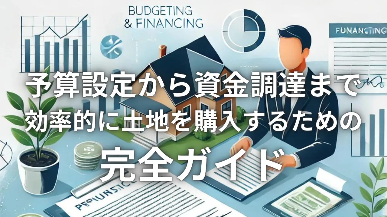 予算設定から資金調達まで：効率的に土地を購入するための完全ガイド