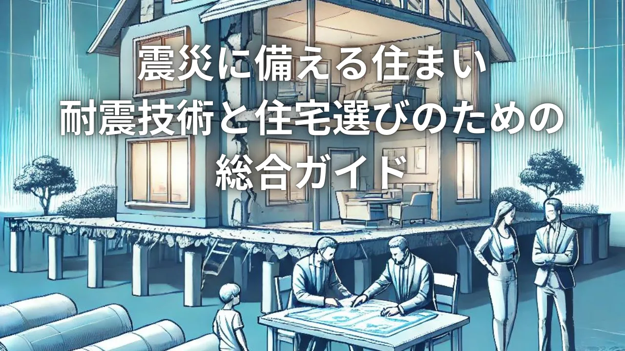 震災に備える住まい：耐震技術と住宅選びのための総合ガイド