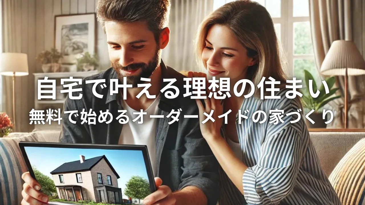 自宅で叶える理想の住まい：無料で始めるオーダーメイドの家づくり