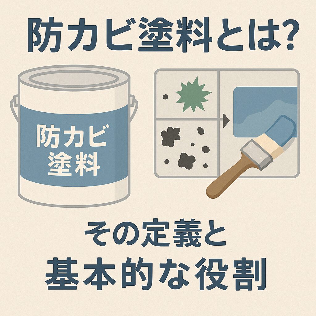 防カビ塗料とは?その定義と基本的な役割