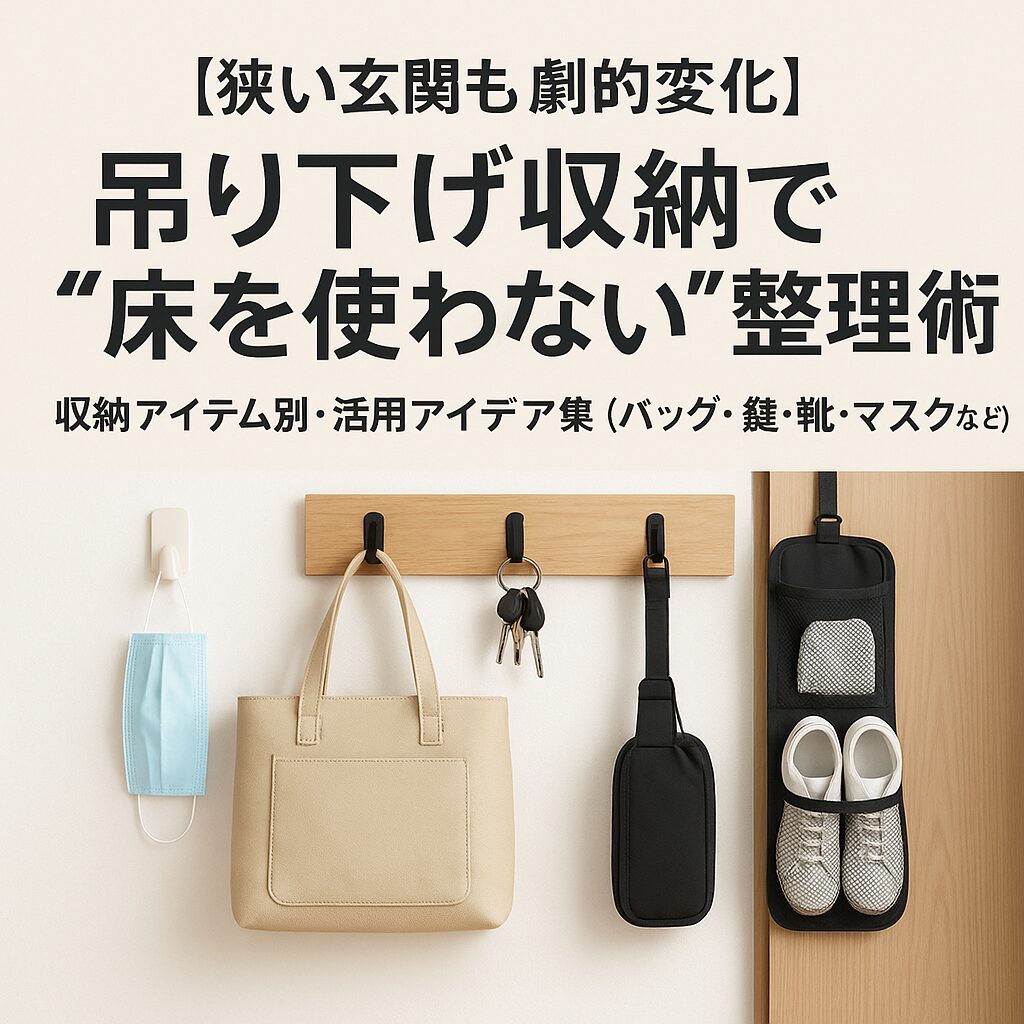 収納アイテム別・活用アイデア集（バッグ・鍵・靴・マスクなど）