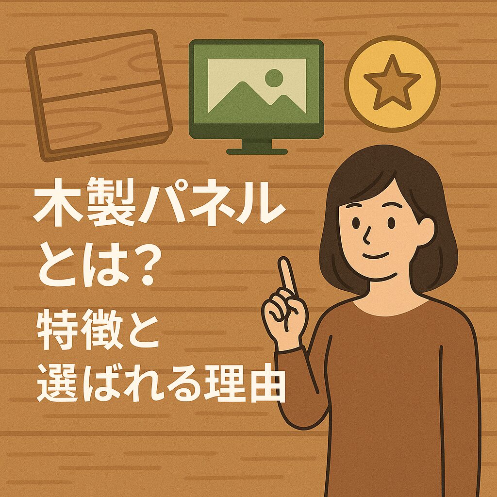 木製パネルとは？特徴と選ばれる理由