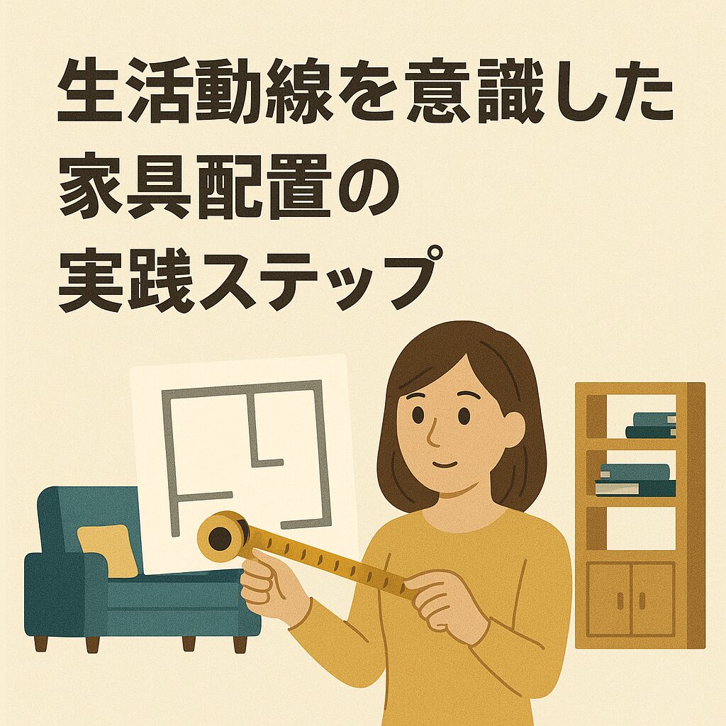 生活動線を意識した家具配置の実践ステップ