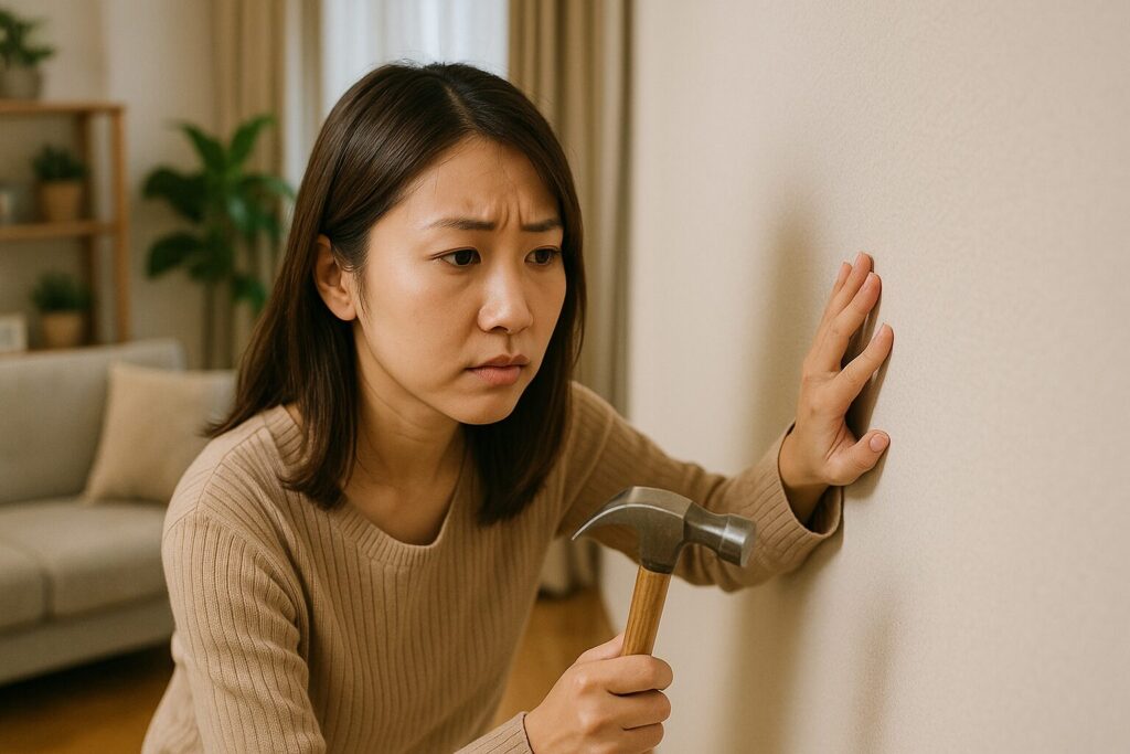 賃貸の壁に収納がつけづらいのはなぜか