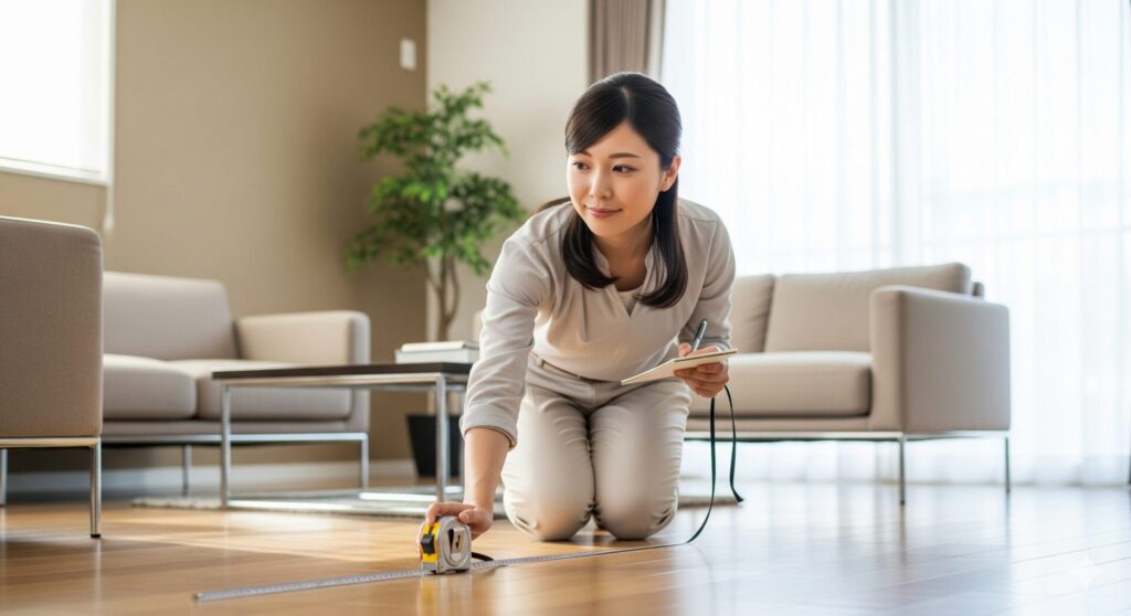 快適に使うためのラグのサイズと形の選び方