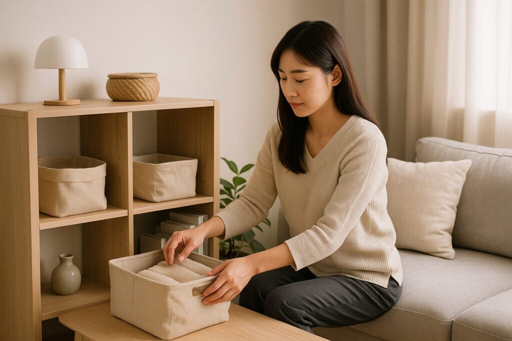 生活感を抑えるための家具と小物の色使いのコツ