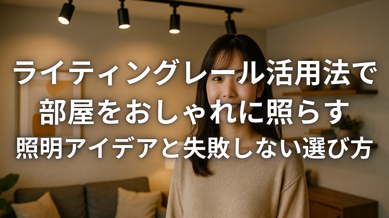 ライティングレール活用法で部屋をおしゃれに照らす照明アイデアと失敗しない選び方
