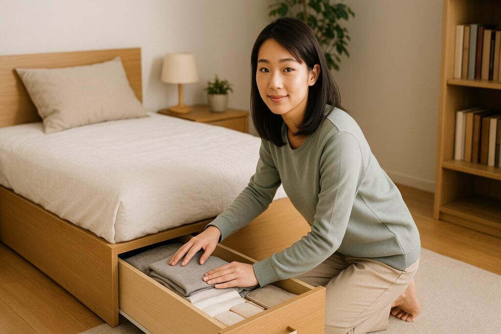 ベッド下収納の基礎知識と収納家具を減らす考え方