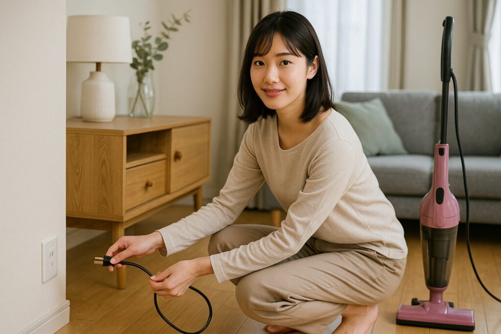 生活動線を軸にコンセント位置を決めるステップ