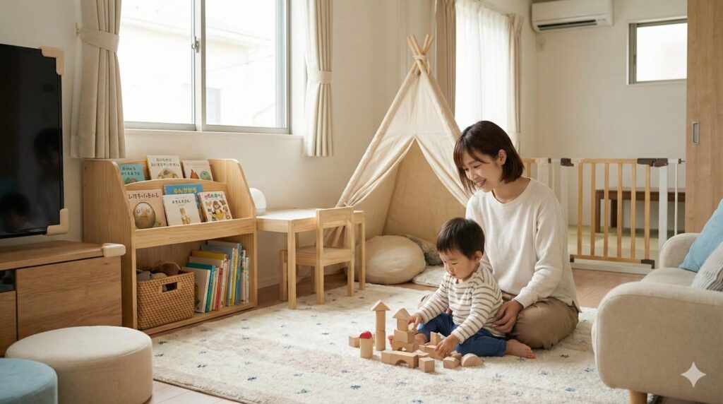 キッズスペースの役割と子供が集中できる環境作り