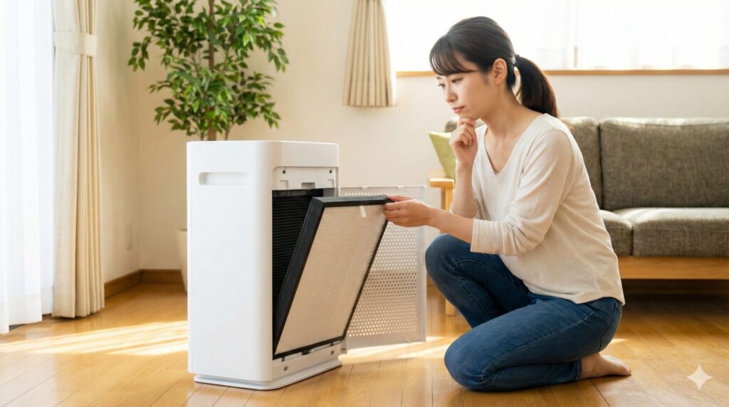 花粉と空気清浄機の基礎知識 HEPAフィルターや気流の仕組み