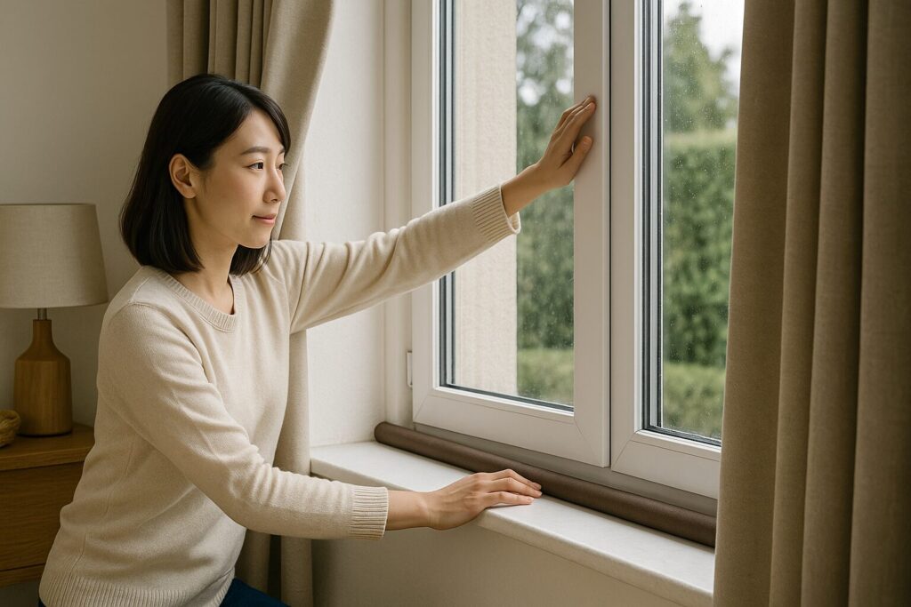 断熱シートと併用して効果を高める窓周りの寒さ対策
