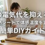窓,断熱,シート,冷気,結露,電気代,節約,寒さ対策,DIY,プチプチ,熱割れ,賃貸,貼り方