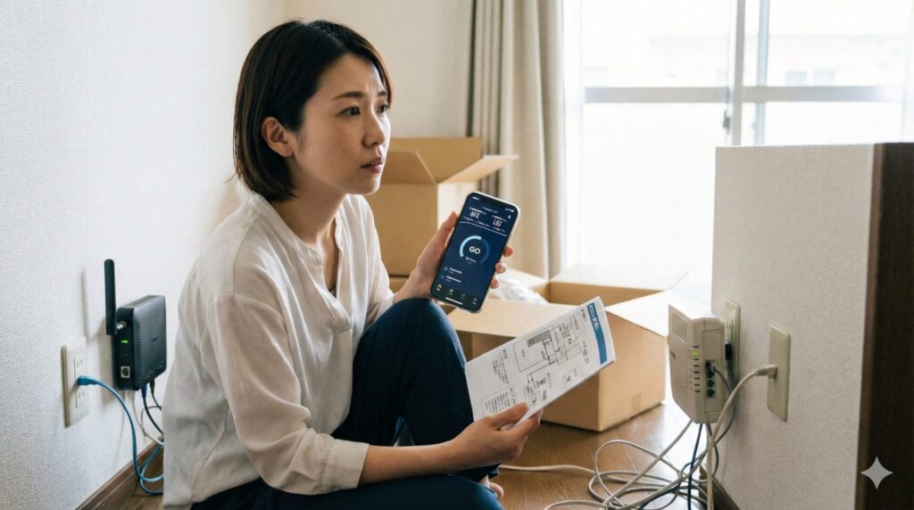光コンセントがあるマンションでも速度が落ちる配線方式の仕組み