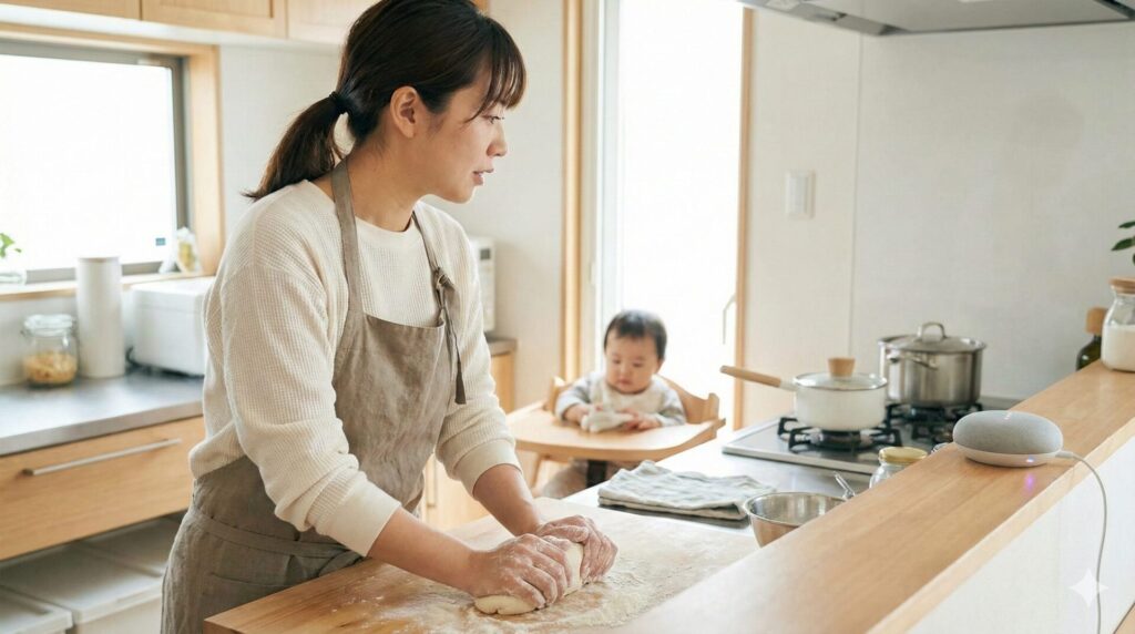 活用術 料理中や育児中に手が離せない場面を助ける音声操作