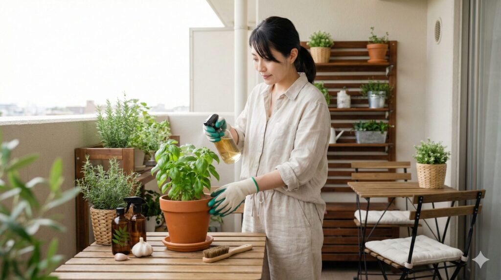 もし虫が来たら？食べるハーブにも使える安全な防虫・対処ガイド