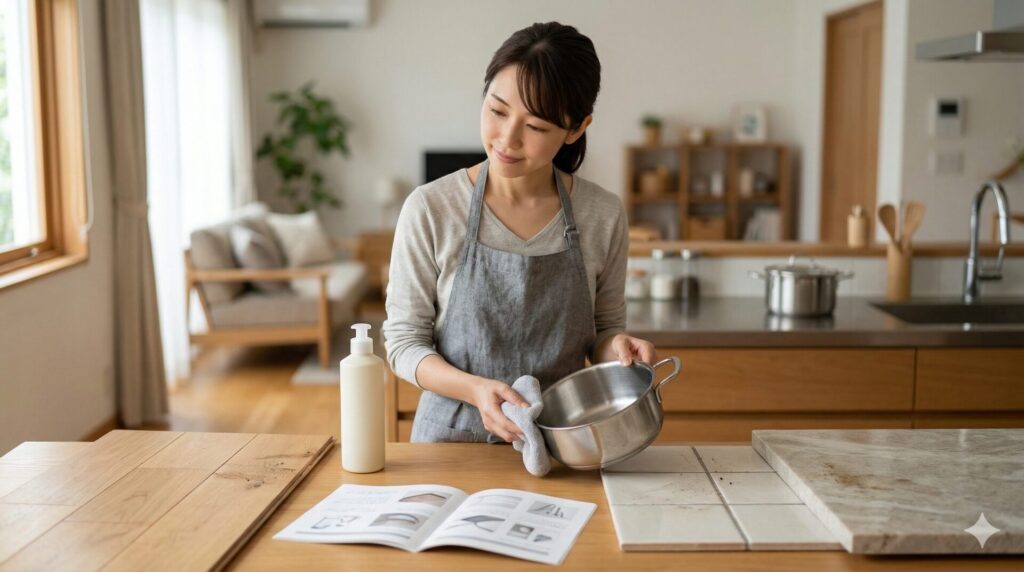 なぜ掃除で家が傷むのか 汚れと素材の関係