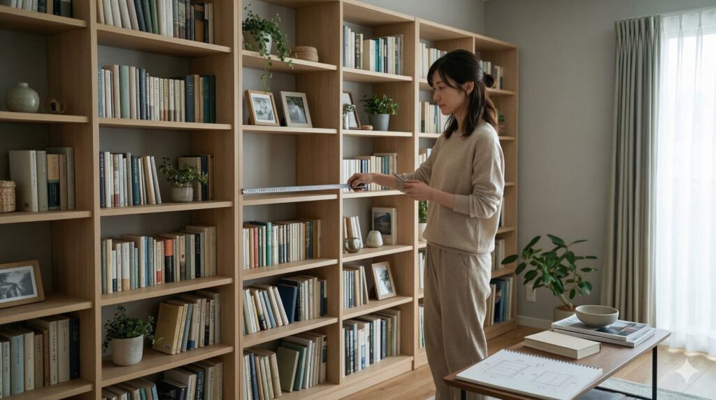 失敗しない本棚のサイズと奥行きの選び方