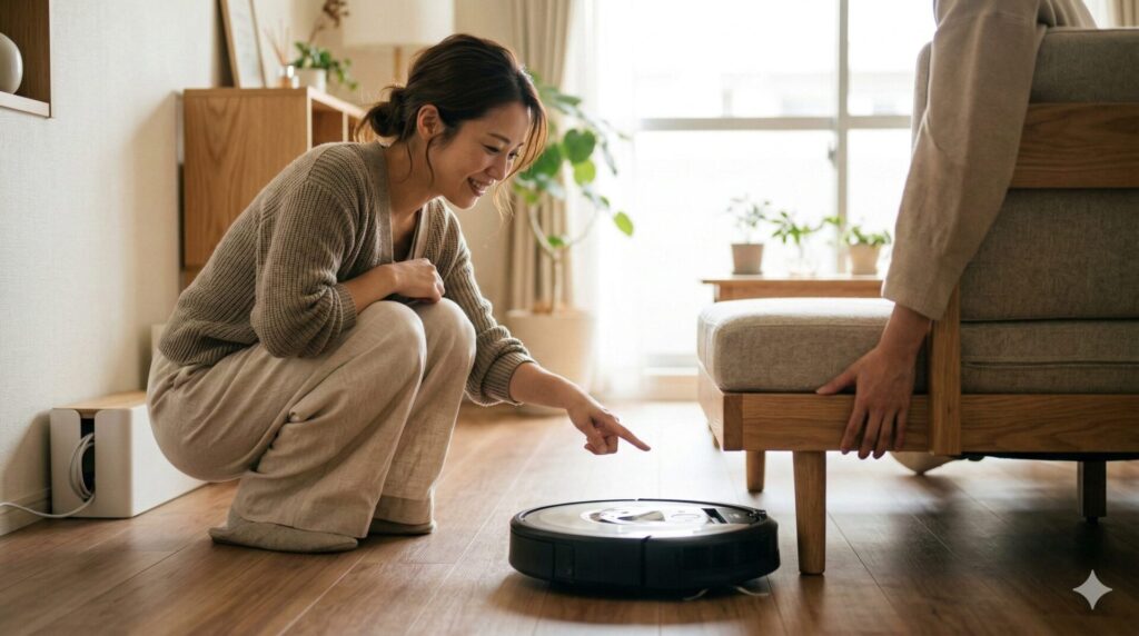 ロボット掃除機が通れる家具の高さ 目安12cm以上の理由