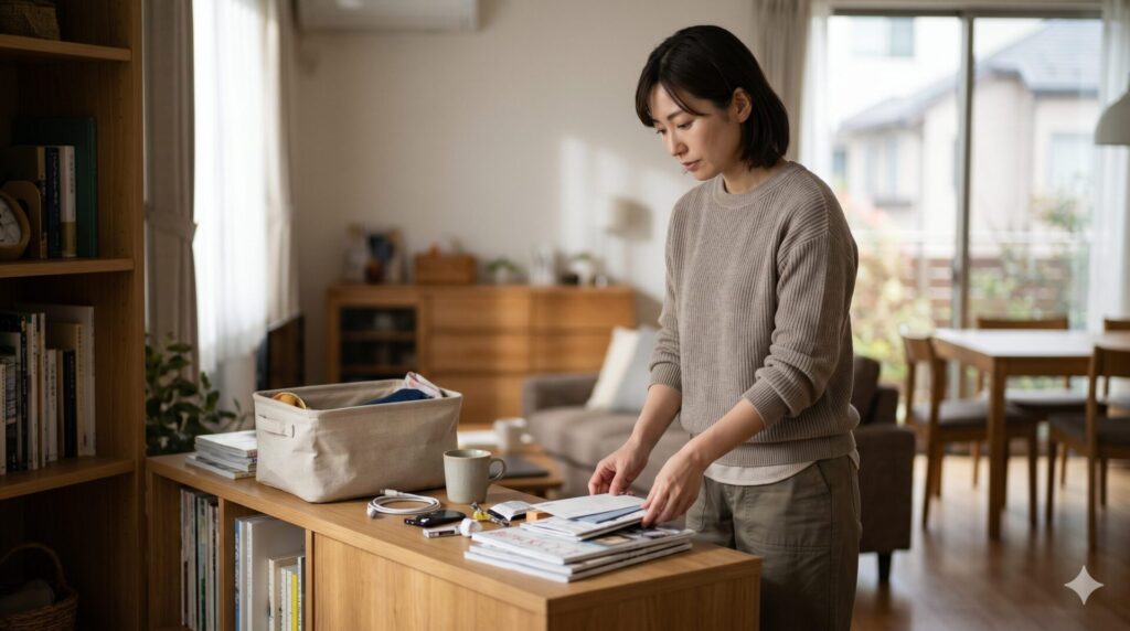 片付けてもすぐ散らかる家に共通する「置きっぱなし動線」とは