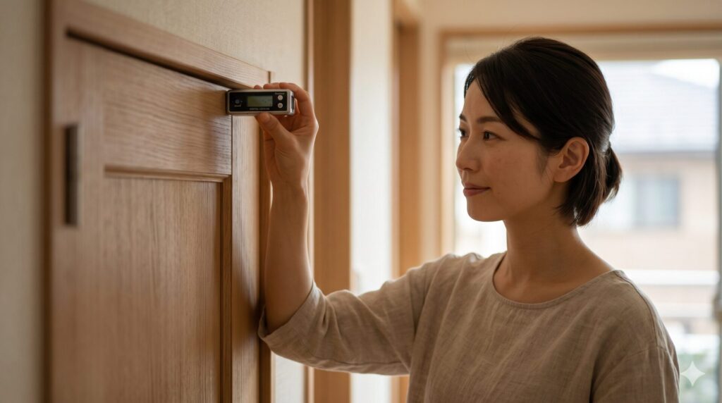室内ドアが床に擦れる時に起きている状態とは