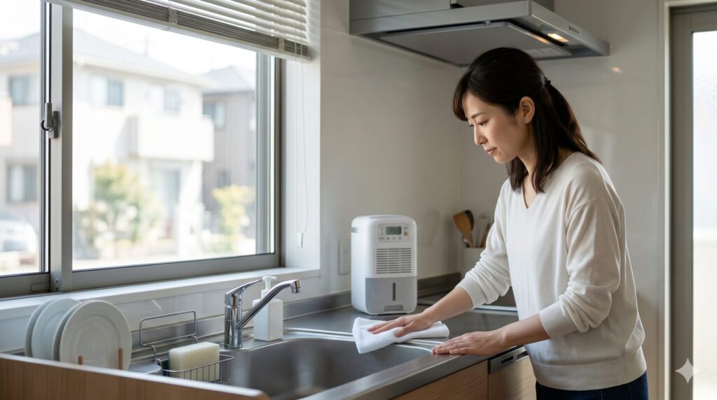 湿気やカビを抑えるために確認したい換気と水回りのポイント