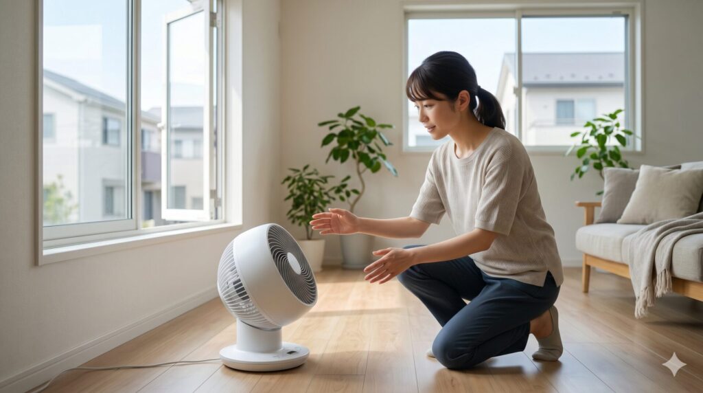 サーキュレーターの効果が変わる間取り 窓配置 断熱性能の違い
