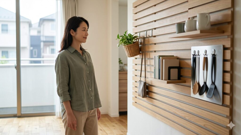 床置きを減らしたい人に合う浮かせる収納アイテムの考え方