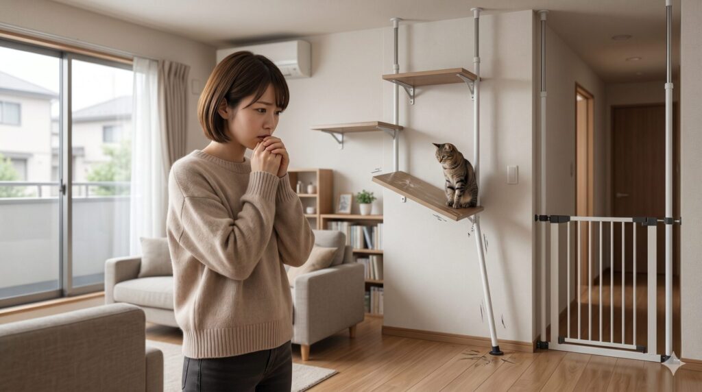 ペットゲートとキャットウォークで起きやすい失敗
