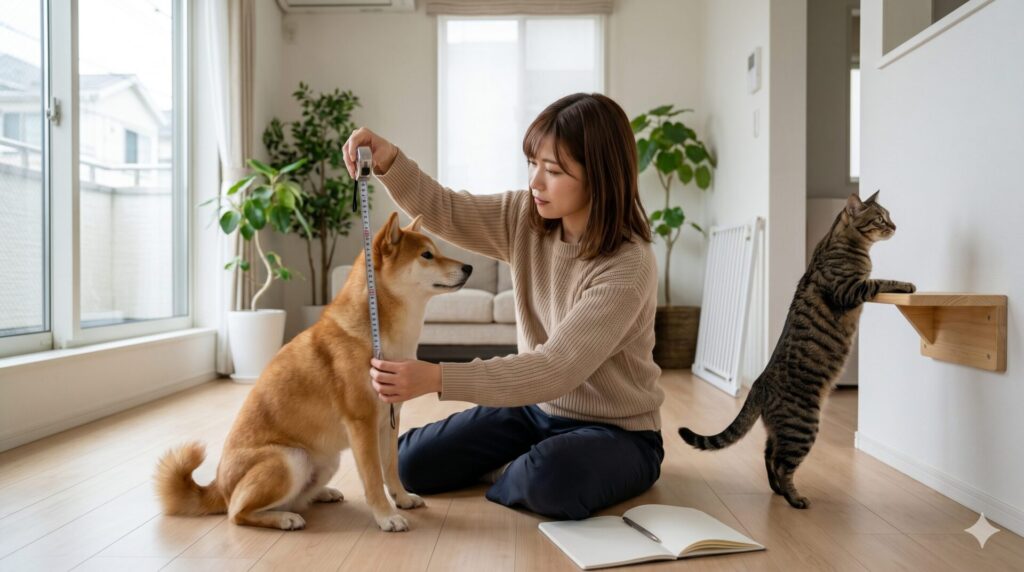 選ぶ前に確認したいペットの体格と行動の特徴