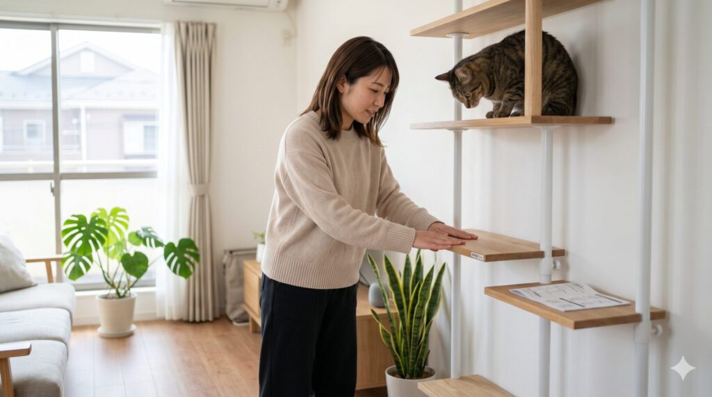 キャットウォークを選ぶときの耐荷重と落下リスクの見方