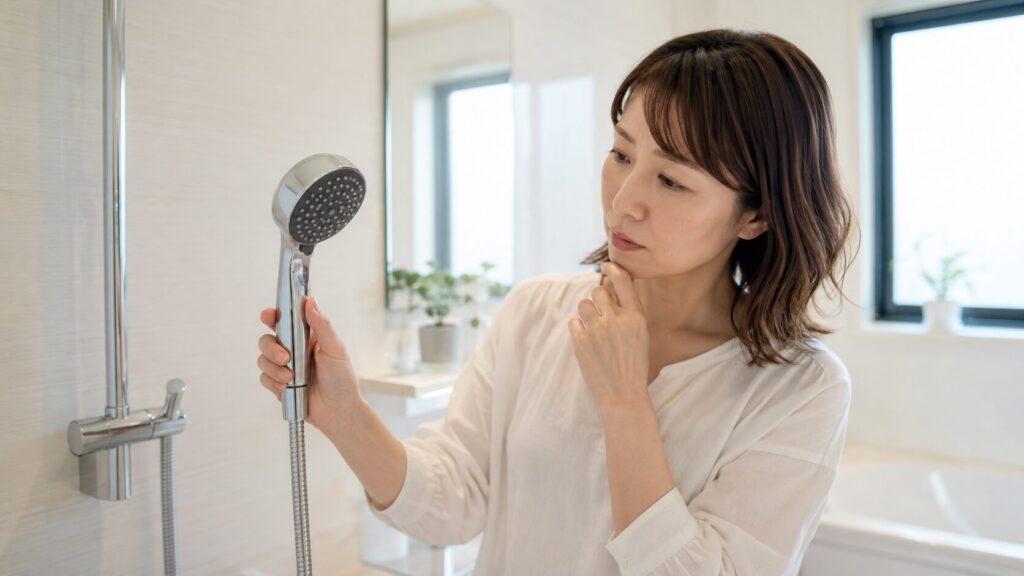 節水シャワーヘッドでお湯がぬるくなる仕組み