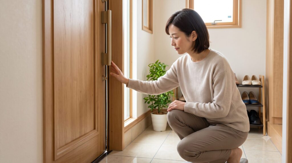 隙間テープとドア下ストッパーの違いと向いている使い方