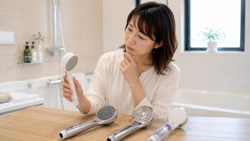 節水率だけで選ばないシャワーヘッドの比較基準