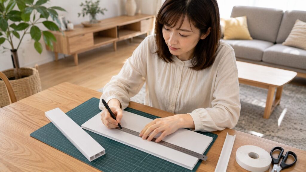 着脱式ガードを作る手順