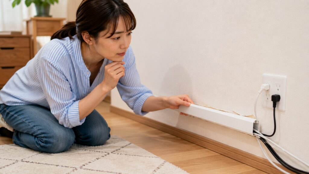 配線モールが剥がれる原因とは 貼り付かないときの対策と失敗を防ぐポイント