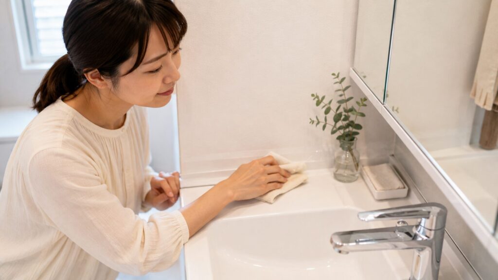 設置後の掃除と点検