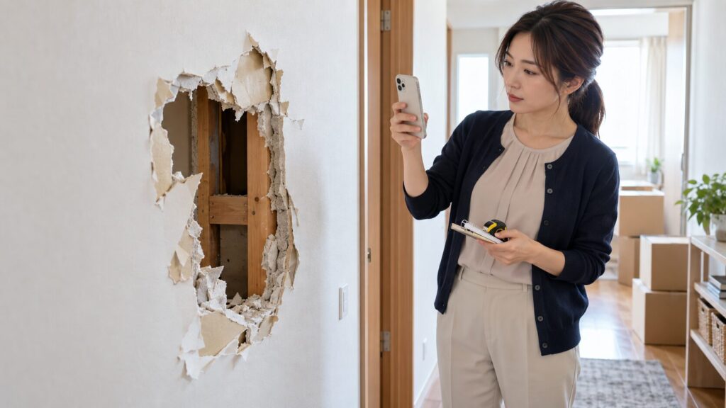 DIYでは補修しにくい大きな穴と専門業者へ相談する判断基準