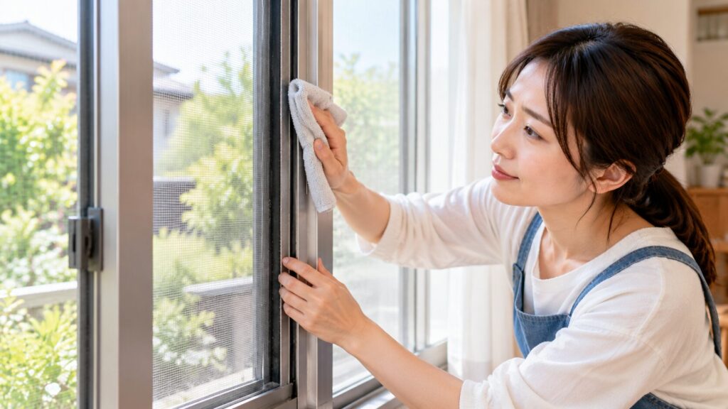 窓や網戸からのカメムシ侵入を減らすための対策